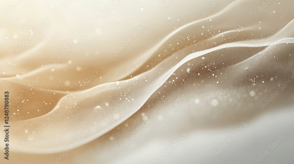 abstract background of soft flowing golden light with bokeh and glittering particles. This abstract design is perfect for creating a luxurious and elegant feel abstract background of soft flowing golden light with bokeh and glittering particles. This abstract design is perfect for creating a luxurious and elegant feel