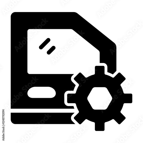 Body Repair Vector Glyph Icon Design Design