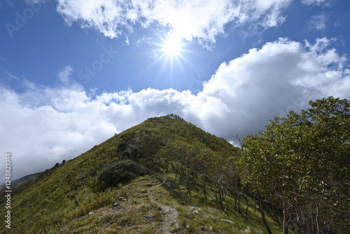 Obraz na płótnie Mt. Nikko-Shirane, Gunma, Tochigi, Japan w salonie