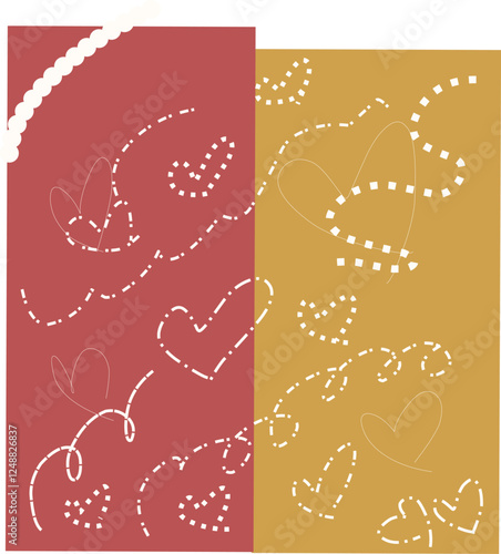 vector illustration of a wedding rings