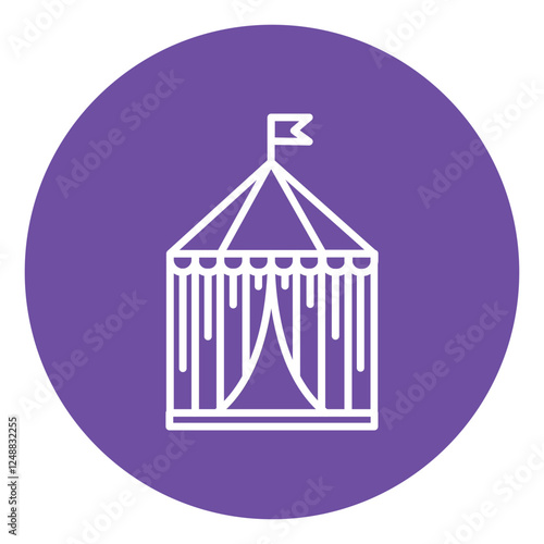 Circus Tent Icon