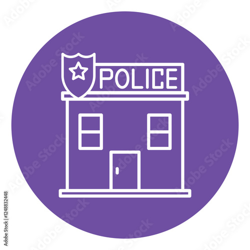 Police Station Icon