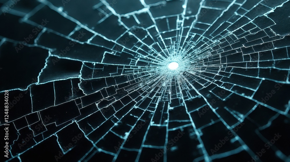 Obraz premium Frosted Glass Texture with Soft Blur Effect