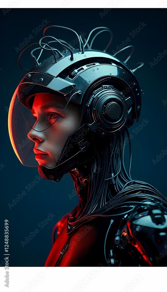 Elegant Female Android Elegant Female Android