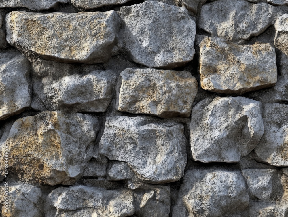 Rustic stone wall texture, outdoor, sunlight, background, design (1)