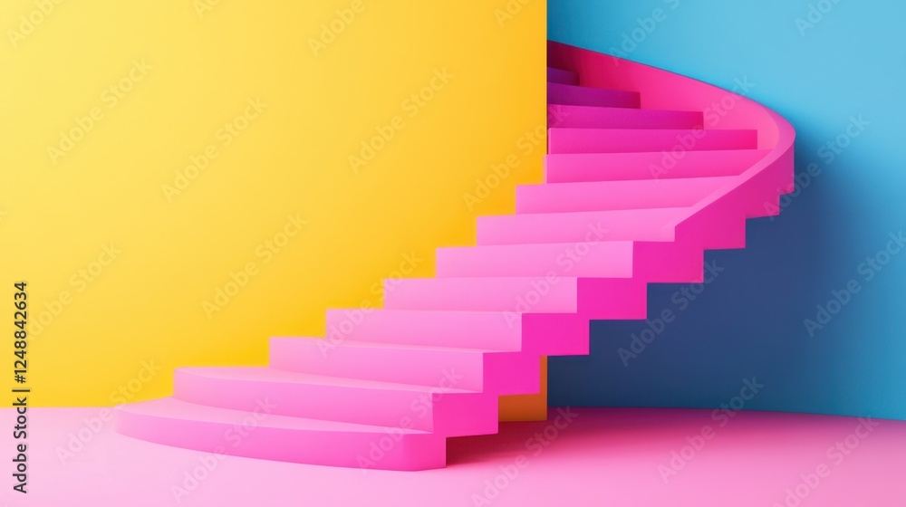 A spiral staircase leading upward, symbolizing continuous strategic growth and progress A spiral staircase leading upward, symbolizing continuous strategic growth and progress