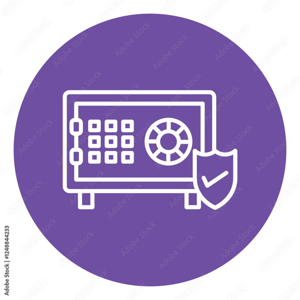 Safe Box Icon Safe Box Icon