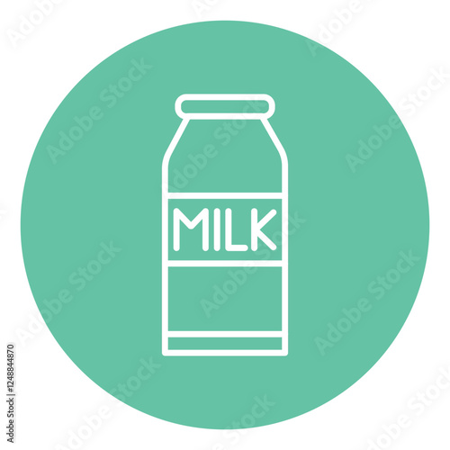 Milk Bottles Icon