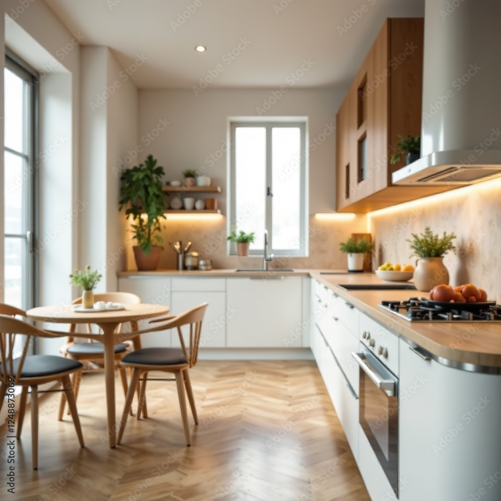 Elegant Kitchen Design, Stunning Interior Photography Elegant Kitchen Design, Stunning Interior Photography