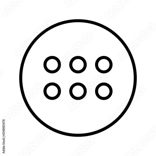 App Drawer Vector Icon