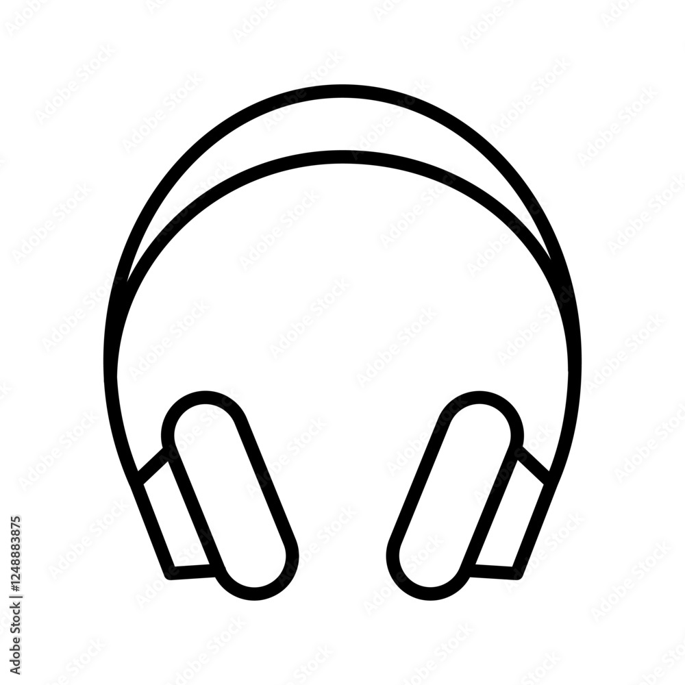 Headphones Vector Icon Headphones Vector Icon