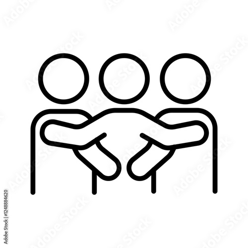 Cuddling Vector Icon
