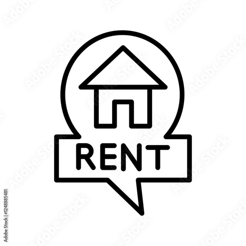 Rent Due Vector Icon