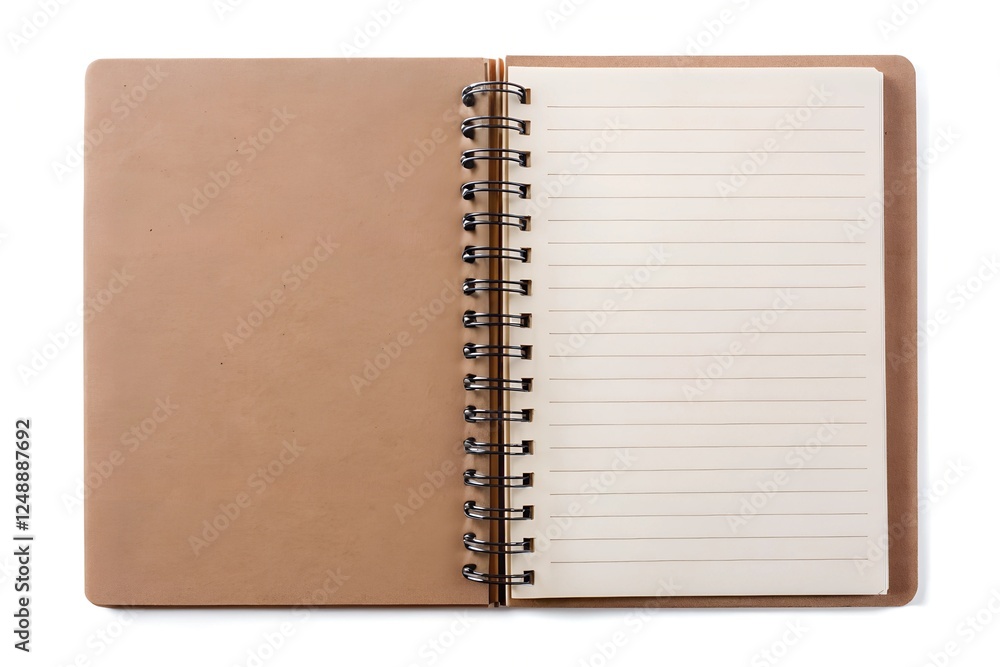notebook isolated on white background notebook isolated on white background