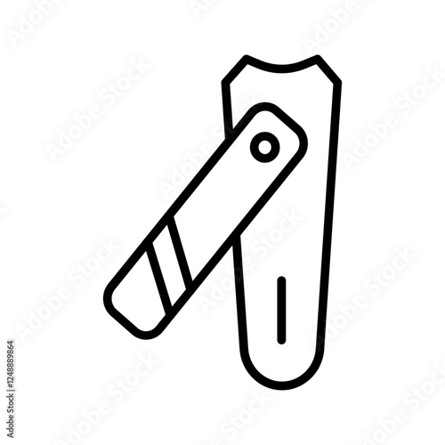 Nail Clipper Vector Icon