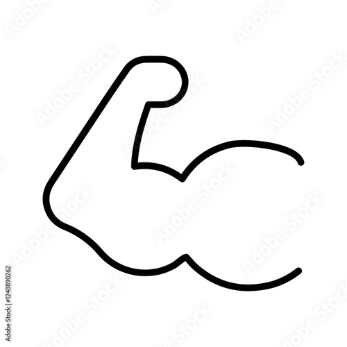 Muscular System Vector Icon