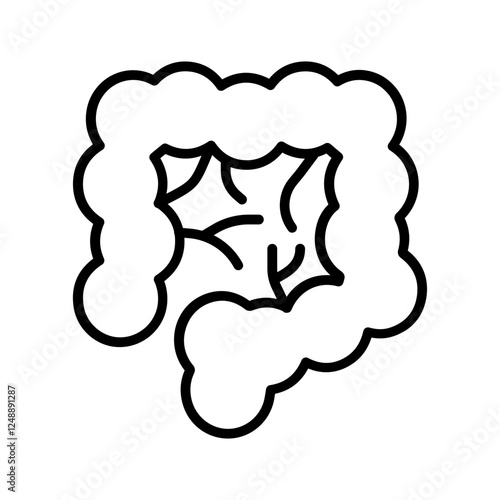 Digestive System Vector Icon