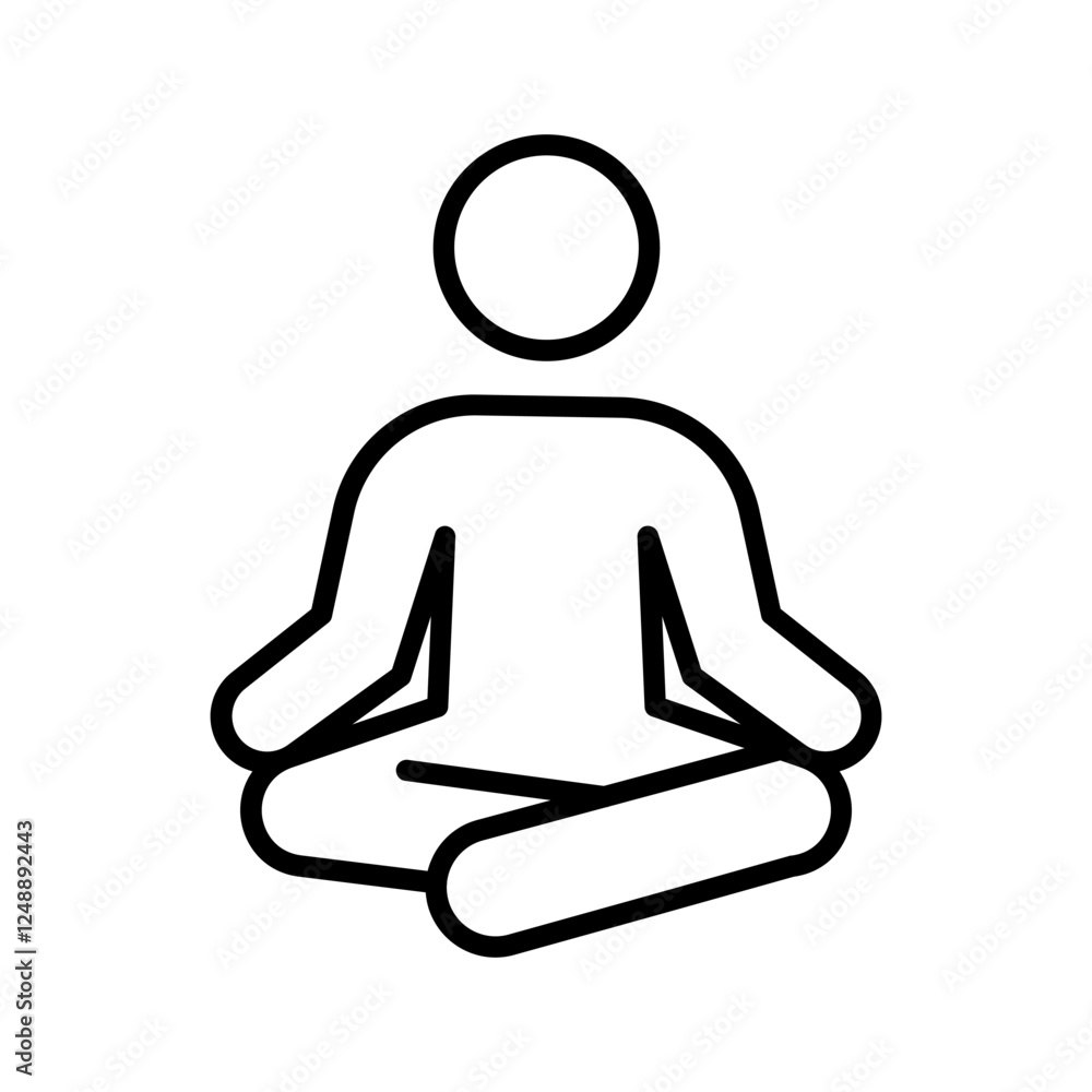 Relaxation Vector Icon