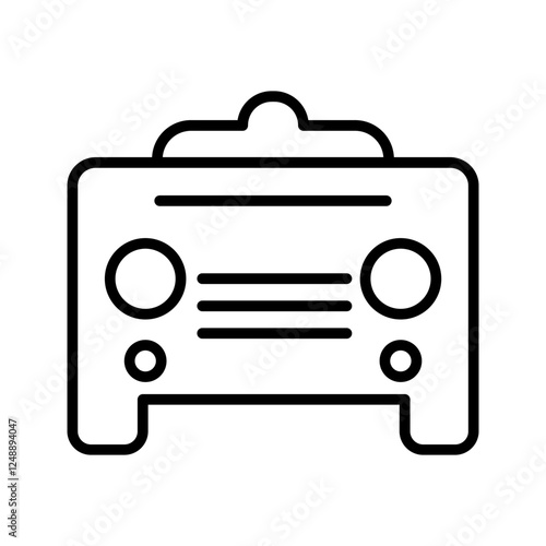 Amplifier Vector Icon