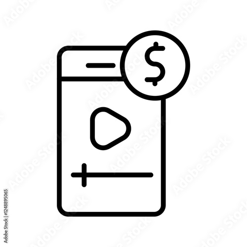 Monetization Vector Icon