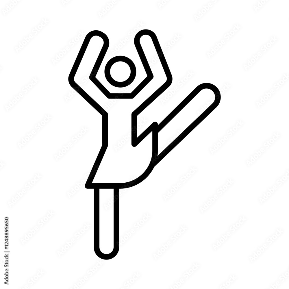 Odissi Vector Icon Odissi Vector Icon