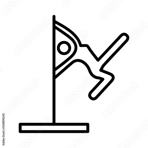 Pole Dance Vector Icon