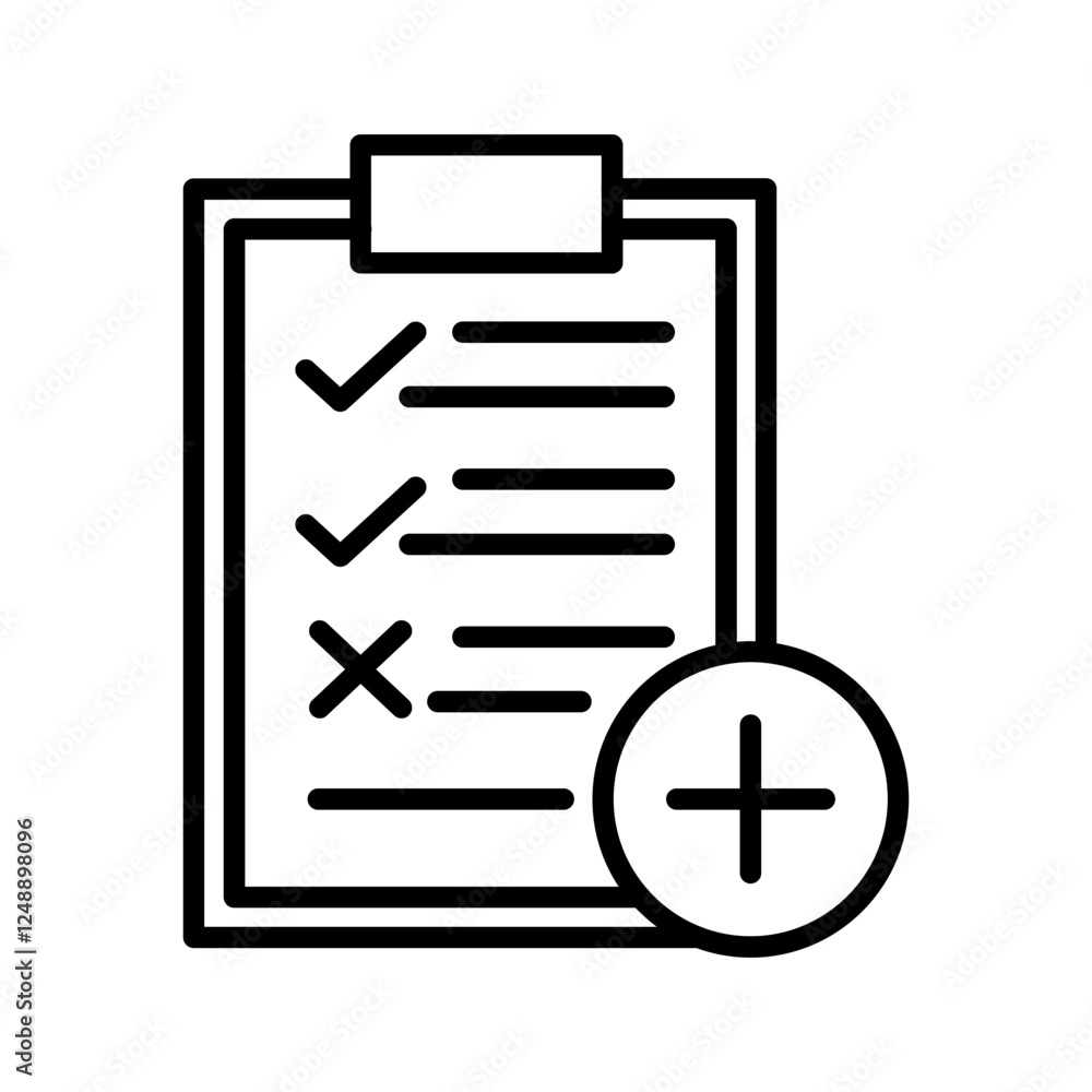 Medical Exam Vector Icon