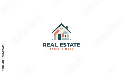 Modern Real Estate Insignia Logos, Sleek and Contemporary Property Branding