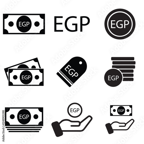 egypt pound icon