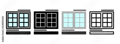 Set of Window Icon