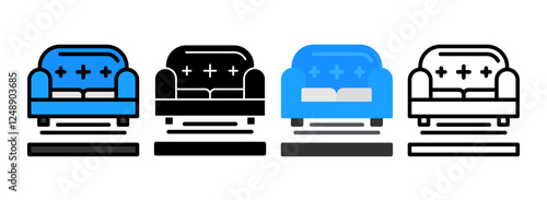 Set of Couch Icon