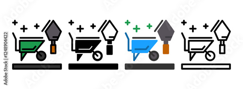 Set of Garden tools Icon