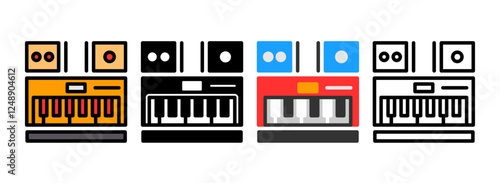 Set of Toys Icon