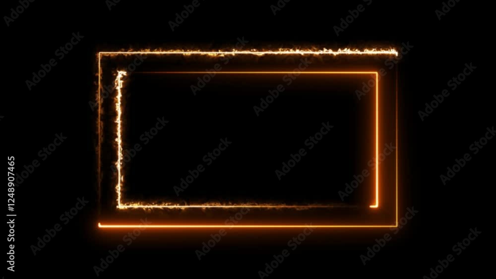 gold frame on black background gold frame on black background