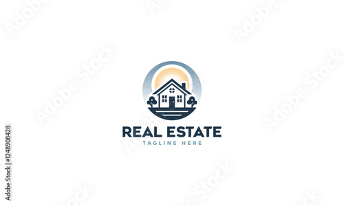 Creative Real Estate Identity Logos, Dynamic Property Branding Sets