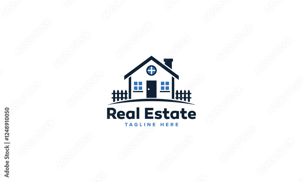 Fototapeta premium Creative Real Estate Vector Logos, Premium Property Management Logo Set