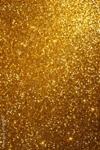 Wallpaper Mural gold glitter background with a lot of small stars Torontodigital.ca