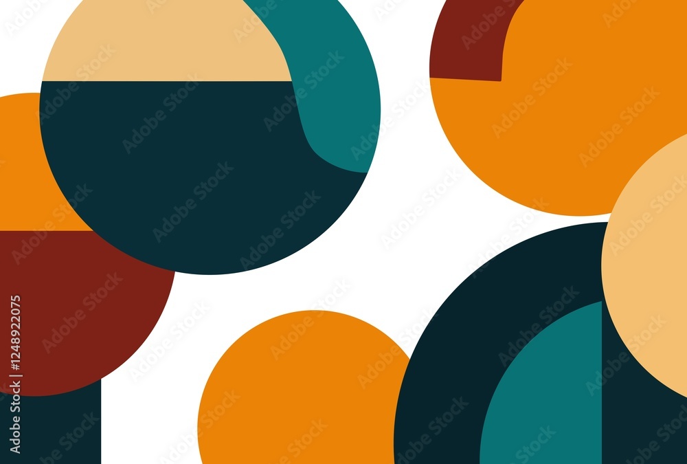 abstract background with circles abstract background with circles