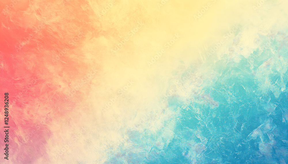 Obraz premium 80s Nostalgia with Modern Twist: Abstract Grain Gradient for Design and Digital Art
