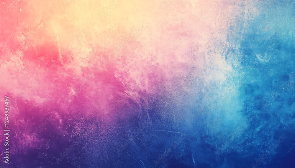 Fototapeta premium Retro Wave Meets Soft Noise: Abstract Grain Gradient for Banners and Covers