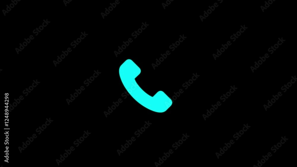 Incoming calling icon animation . Incoming calling icon animation .