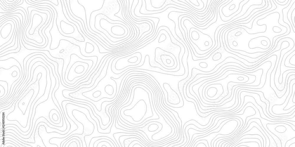 Abstract modern stripe dynamic curve topo map design White background with topographic world grid wave Topographic map geographic line texture. Abstract modern stripe dynamic curve topo map design White background with topographic world grid wave Topographic map geographic line texture.