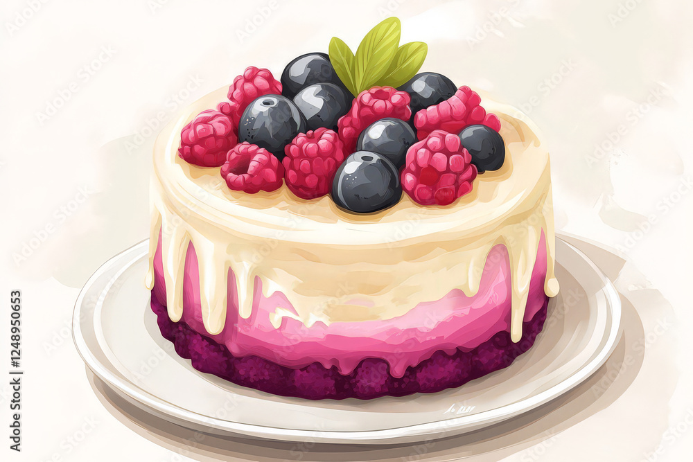 Elegant World Compliment Day Cake Elegant World Compliment Day Cake