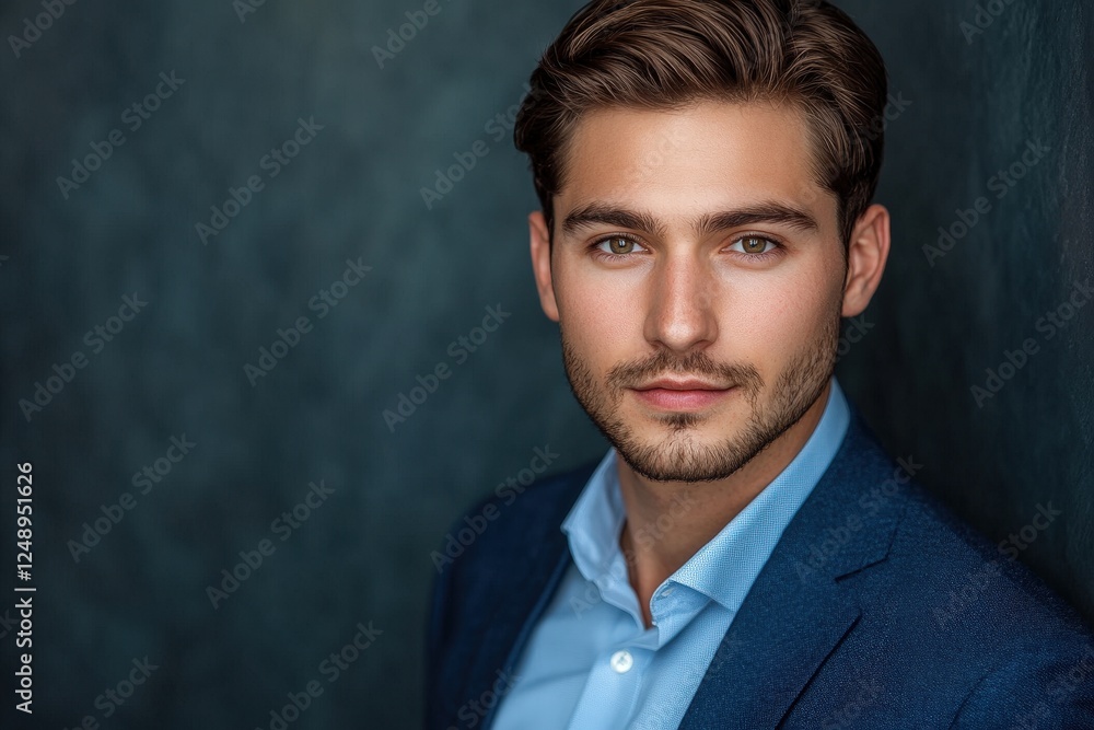 A professional headshot being taken for job applications A professional headshot being taken for job applications