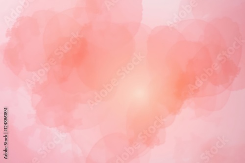 Abstract Pink Watercolor Background