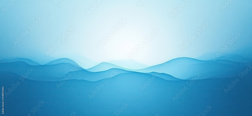 Abstract Soft Blue Background Texture with Pastel Border and Gentle Light Center Abstract Soft Blue Background Texture with Pastel Border and Gentle Light Center