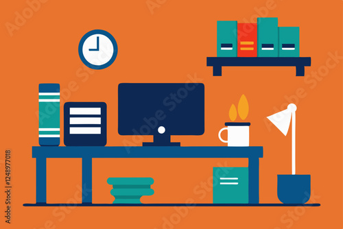 set of furniture icons