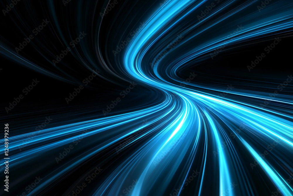 Abstract curve technology background Abstract curve technology background