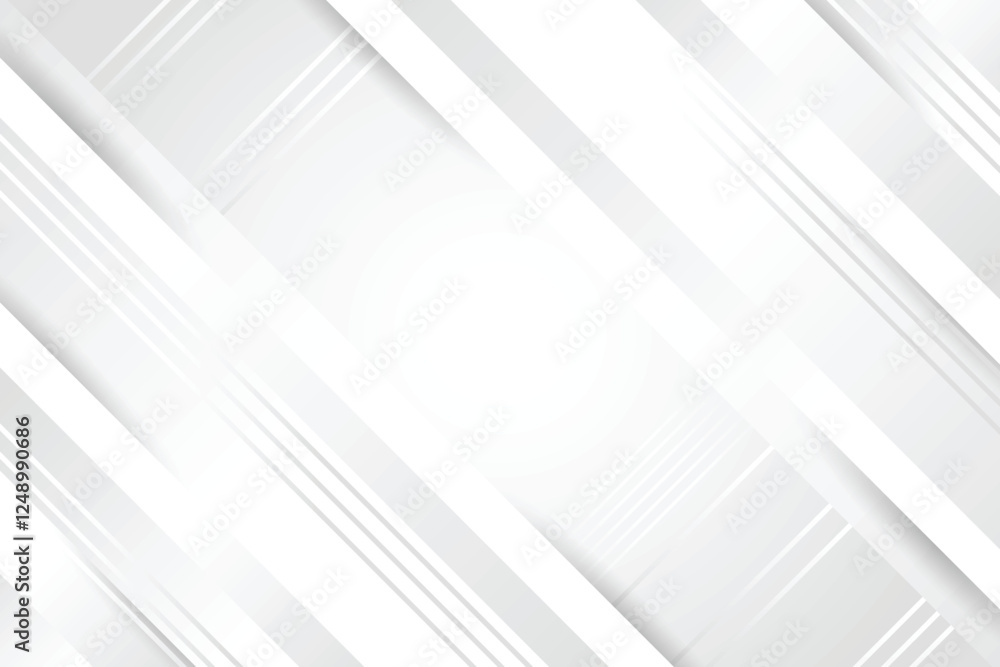 Obraz premium Gradient white abstract background 