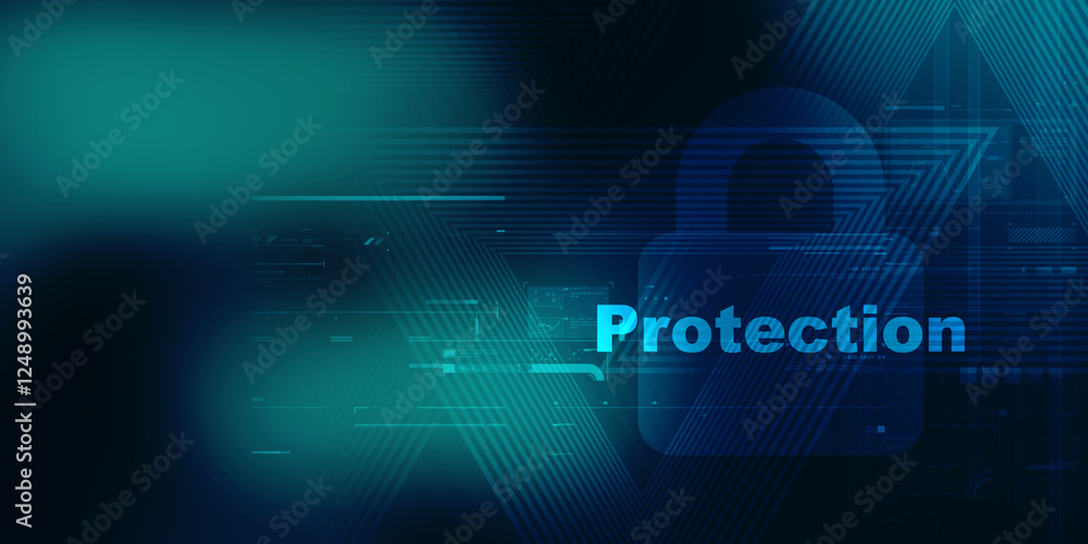 2d illustration Safety concept: Closed Padlock on digital background
2d illustration Safety concept: Closed Padlock on digital background